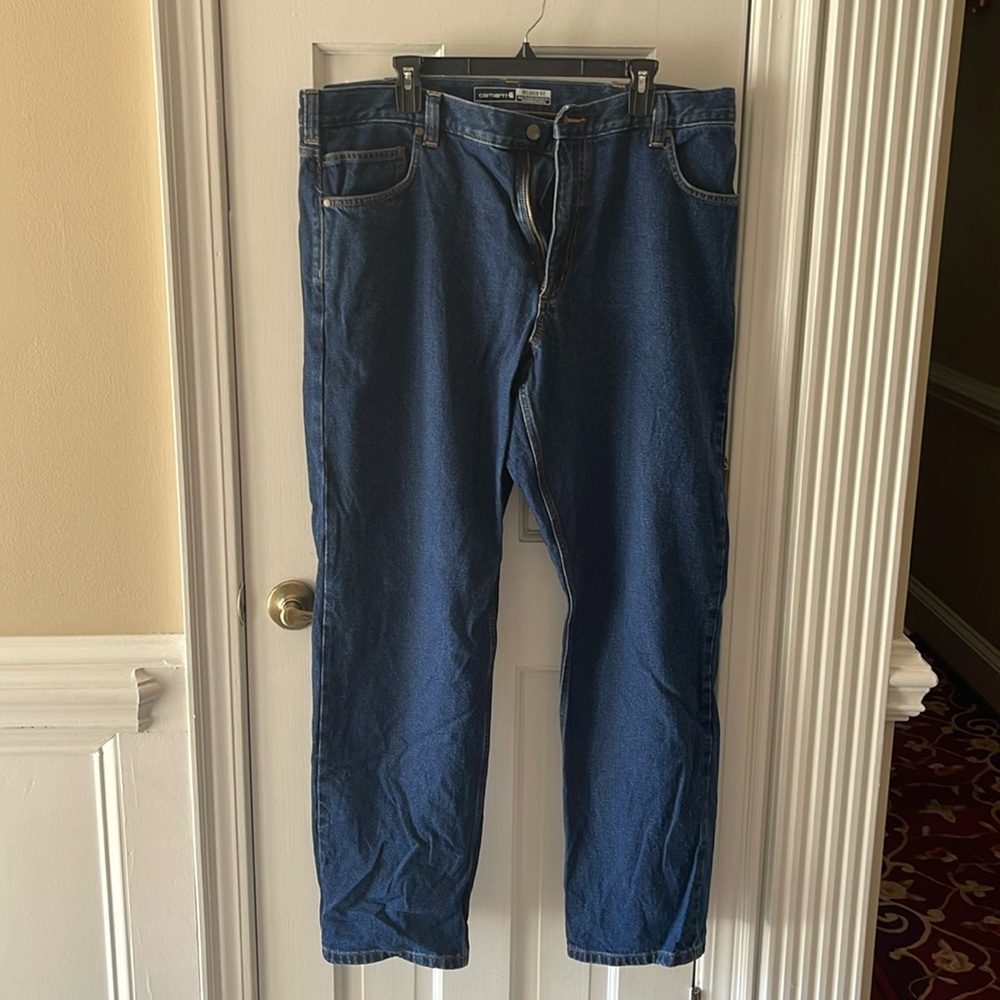 Carhartt Men's Relaxed Fit 5-Pocket Jean 40x34